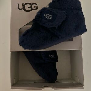 UGG Navy Baby Booties